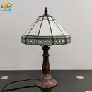 Axyaa Geometric Glass Table Lamp for Stylish Home and Office Decor