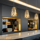 Axyaa Nordic Glass Pendant Light: Modern, Luxury, Small-Sized Design