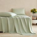 Axyaa Mulberry Silk Flat Bed Sheet – Ultra Soft Luxury Top Sheets Bed Linen