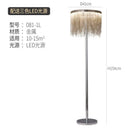 Axyaa Fringed Floor Lamp: Elegant, Energy-Saving Light for Living Room and Bedroom