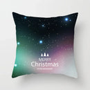 Axyaa Festive Green Christmas Polyester Bedspread Set
