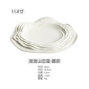 Axyaa Artistic Conception Dish for Hotel Western Food - Steak, Pasta, Fruit Salad Plate