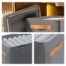 Axyaa Large Capacity Foldable Pants Storage Box - Clothing Organizer
