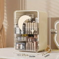 Axyaa Moon Pattern Cosmetics Storage Box - Large Capacity Makeup & Skincare Organizer