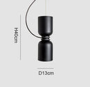 Nordic Cream Chandelier by Axyaa: Small LED Pendant for Restaurant and Bar
