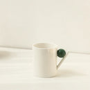 Axyaa Geometric Ceramic Coffee Cup Set