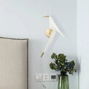 Axyaa Nordic Bird LED Wall Sconces for Living Room Bedroom Lighting