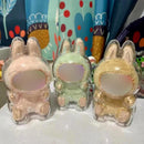 Axyaa Clear Plastic Hanging Storage Organizer for Dolls, Figures, and Collectibles