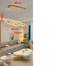 Axyaa Luxury Crystal Pendant Chandelier, Modern Dining Room Living Room Ceiling Light