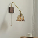 Axyaa Nordic LED Wall Lamp Pull Chain Switch Bathroom Mirror Light Applique Murale