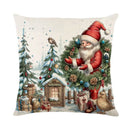 Axyaa Christmas Pillow Cover Set - Festive Home Decor & Gift