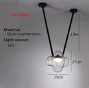Axyaa Luxury Glass LED Pendant Chandelier for Home and Commercial Spaces.