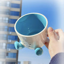 Axyaa Cartoon Couple Ceramic Mug Creative Milk Coffee Tea Cup