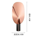 Axyaa Metal Office Desk Lamp Minimalist Eye Protection Study Bed Table Night Light