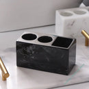 Axyaa Marble Pattern Electric Toothbrush Holder & Storage Box