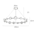 Axyaa LED Ceiling Chandelier for Modern Interior Lighting