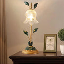 Axyaa French Pastoral LED Flower Table Lamp for Home Decor