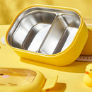 Axyaa Kids Stainless Steel Lunch Box, Sealed Container, Heatable, Portable Organizer