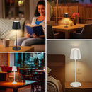 Axyaa LED Desk Lamp - Touch Dimming Metal Table Light for Home or Office