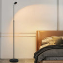 Axyaa Metal Black Red LED Floor Lamp for Modern Minimalist Home Decoration