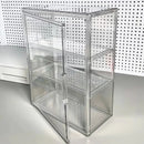 Clear Acrylic Doll Storage Display Case Organizer by Axyaa