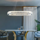 Axyaa Crystal Ceiling Pendant Chandelier for Elegant Room Decor