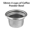 Axyaa Stainless Steel Bottomless Coffee Filter Basket for Espresso Maker