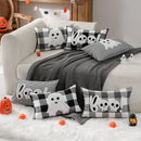 Axyaa Halloween Stripes Pillowcase Set