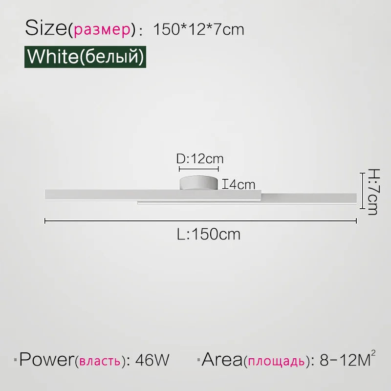 Axyaa Ceiling Lamp for Hallway, Balcony, Cloakroom - Minimalist Room Lighting