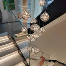 Axyaa Modern LED Chandelier Pendant Light Ceiling Lamp for Indoor Dining Room