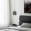 Axyaa Nordic Glass LED Pendant Lamp - Modern Luxury Indoor Lighting