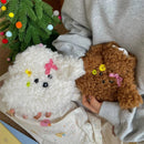 Axyaa Kawaii Puppy Plush Hot Water Bag for Periods & Belly Warmth