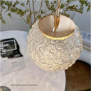 Axyaa LED Cream Glass Chandelier for Full-Spectrum Eye Protection Lighting