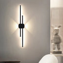 Axyaa Black Aluminum LED Wall Light for Bedroom, Study, Studio & Indoor Decoration