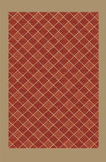 Axyaa Plush Red Carpet Rug: Thick, Fluffy, Washable for Living Room, Bedroom, or Cloakroom