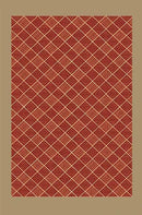 Axyaa Plush Red Carpet Rug: Thick, Fluffy, Washable for Living Room, Bedroom, or Cloakroom