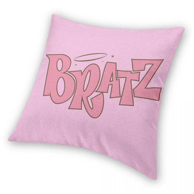 Axyaa Bratz Angelz Anime Cushion Cover for Home Decor, Party, Car, and Sofa