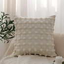 Axyaa Nordic Cushion Cover 45x45 for Designer Sofa Plush Pillow Home Decor