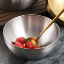 Axyaa Stainless Steel Fruit Salad Bowl Soup Noodles Mixing Container Kitchen Tableware