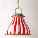 Axyaa Nordic Glass LED Ceiling Chandelier Pendant Lamp for Modern Home Decor