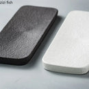 Axyaa Ceramic Sushi Dessert Plate Set for Molecular Cuisine and Snacks