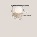 Axyaa Ancient Chinese Travertine LED Wall Light for Ambiant Lighting