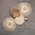 Axyaa Rattan Wall Hanging Scandinavian Wall Decor