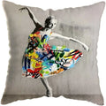 Axyaa Graffiti Street Art Pillow Covers - Home Decoration Lions David Lips Cover