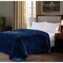 Axyaa 9 Lbs Korean Style Faux Mink Blanket, Silky Soft Plush Raschel Mink - 85 inches