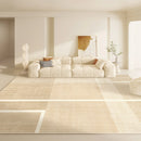 Axyaa Plush Area Rug Stylish Decor Carpet Soft Anti-slip Bedroom Living Room Mat