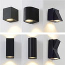 Axya 10W Waterproof LED Wall Light for Indoor Outdoor Surface Mounted Cube Garden Lighting