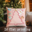 Axyaa Snowman & Christmas Pillow Covers: Festive Home Decor for Sofa, Bedroom, Car