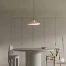 Axyaa Travertine LED Pendant Chandelier for Dining Room Decor