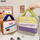 Axyaa Large Capacity Makeup Pouch Bag Korean Style Handbag